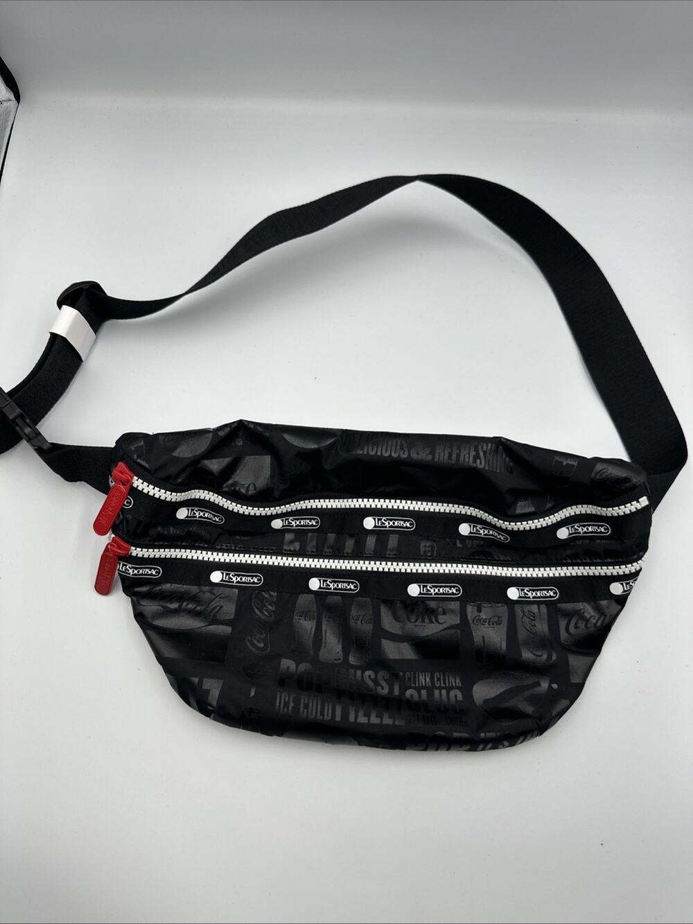 LeSportsac x Coca Cola Heritage Belt Bag Its the Real Thing Bag New! RARE!